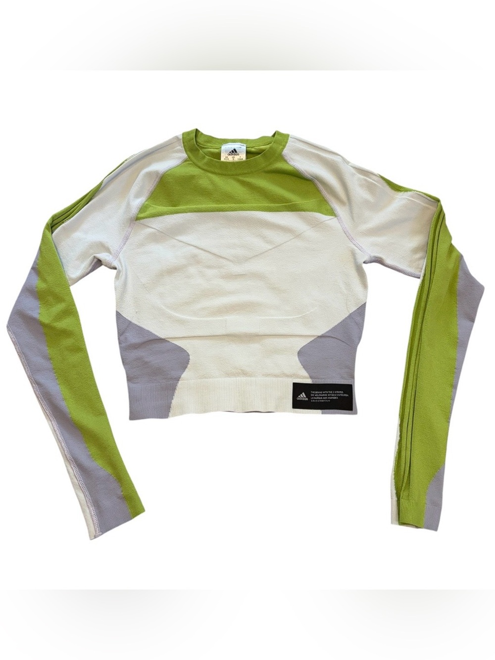 Adidas PrimeKnit PK Fine Women’s Top Fitted Long Sleeve Small